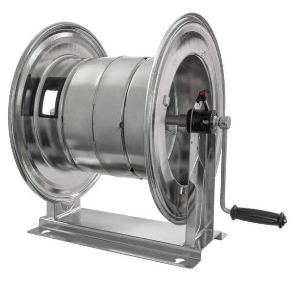 Enrouleur manuel inox R+M 400 bar et 130 °C