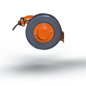 Enrouleur prolongateur de câble électrique Conductix LO2K à tambour ouvert acier