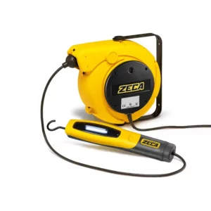 Enrouleur de câble Zeca 5907/330 équipé de la baladeuse LED COB 330, carter plastique