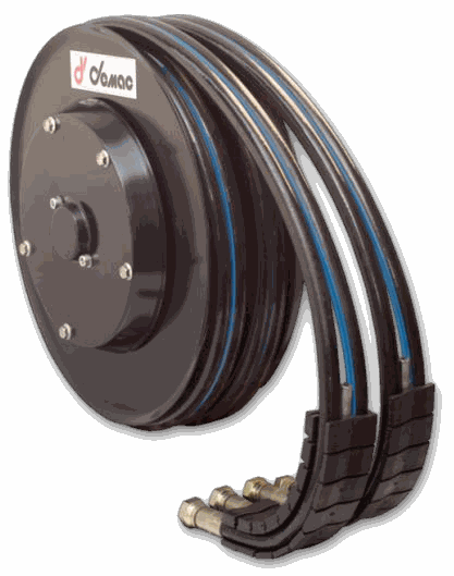 Enrouleur combiné électro-hydraulique Demac