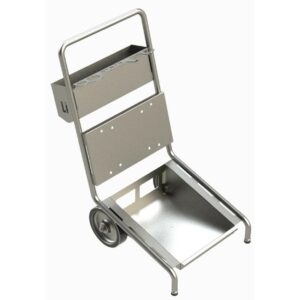 Chariot inox Limatec équipé d'un enrouleur manuel ELM2