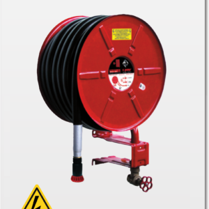 Robinet d'incendie armé haute tension R. Pons RIA/HT pour feux électriques sous tension, diffuseur sans jet droit