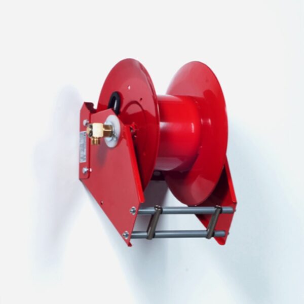 Enrouleur automatique à ressort Sauro Rossi AUTO A1, acier peint ou inox AISI 304, ATEX sur demande