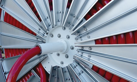 Enrouleur de câble motorisé STEMMANN à tambour spiralé