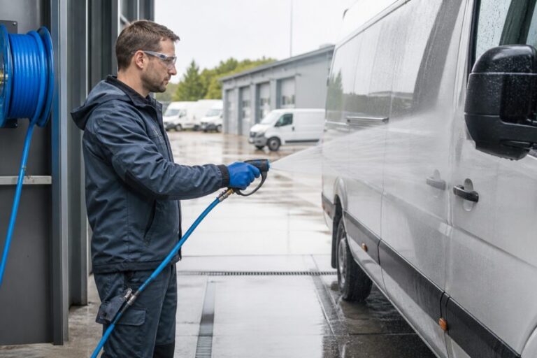 Enrouleur d'eau basse pression pour lavage et arrosage
