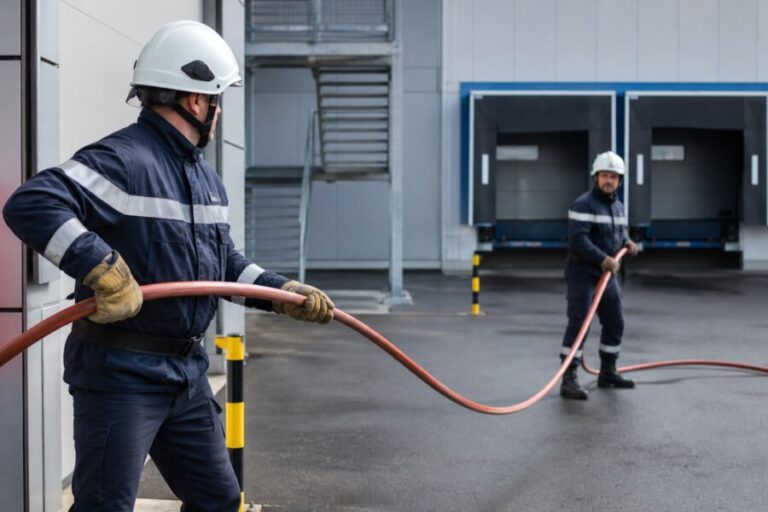 Dévidoir d'incendie armé de première intervention
