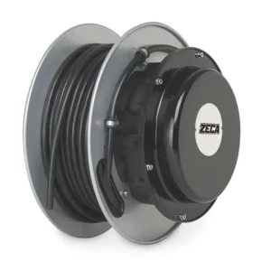 Enrouleur de câble industriel Zeca série 1800 à structure aluminium et acier, IP65